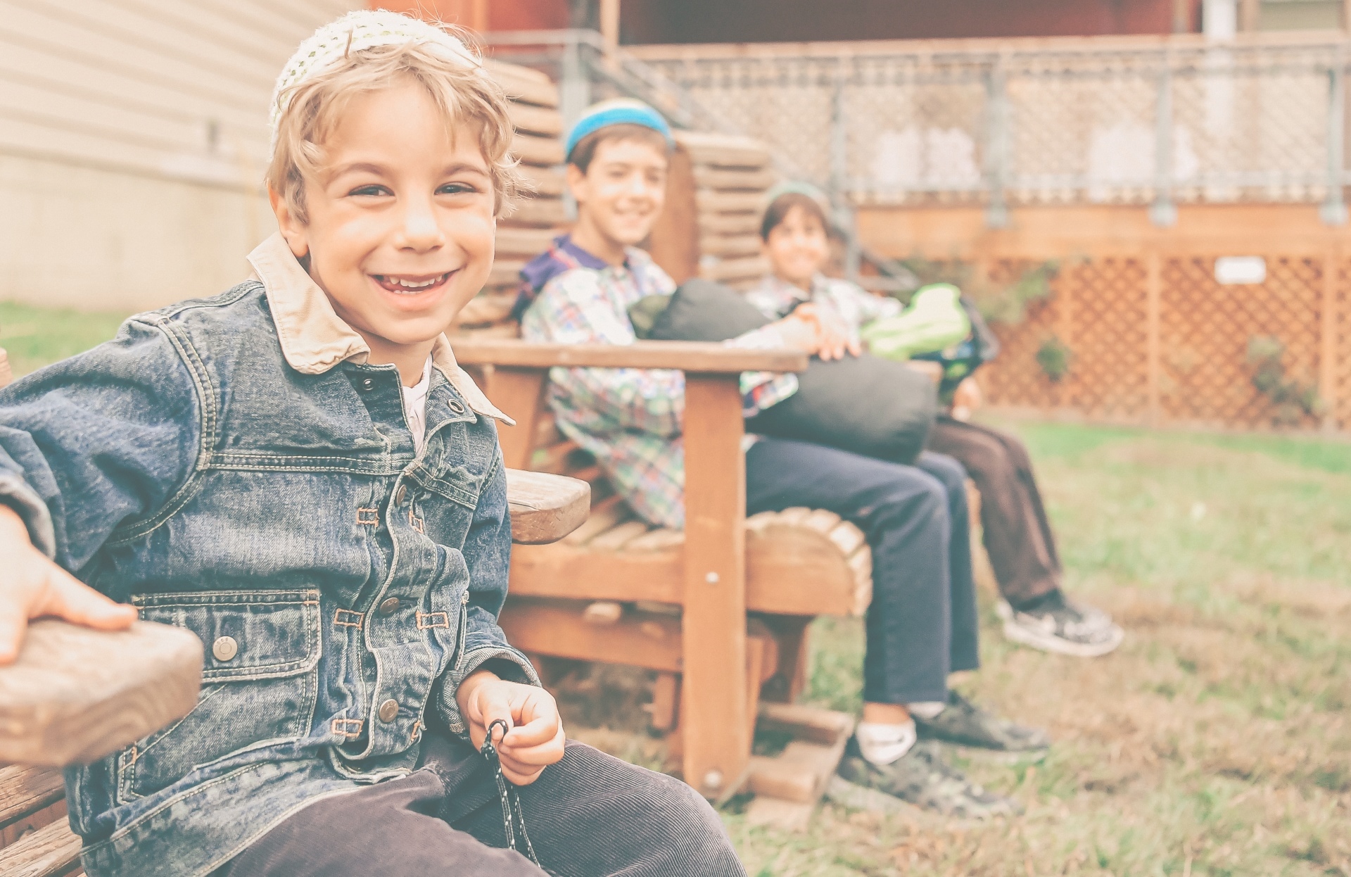 Image of young boy smiling